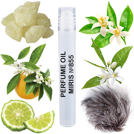 MIRIS Perfume Oil No. 855 | Inspired | Unisex For Women and Men | Roll-On Alcohol Free | 0.34 Fl Oz