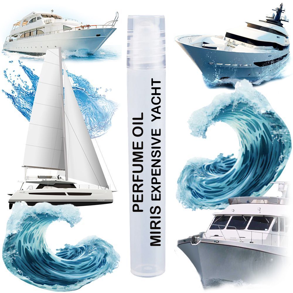 MIRIS Expensive Yacht, Long-Lasting Unisex Perfume Oil for Women & Men Roll-On, Rollerball 0.34 Fl Oz / 10 ml