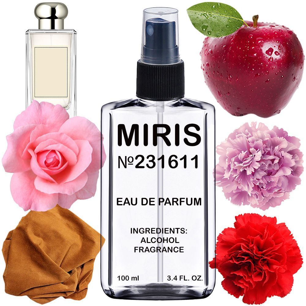 MIRIS No.231611 | Impression of Peony & Blush Suede | Women Eau de Parfum | 3.4 Fl Oz / 100 ml