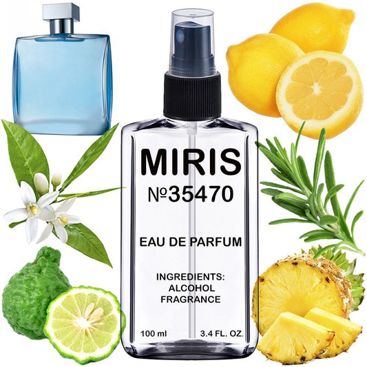 MIRIS No.35470 | Impression of Chrome | Men Eau de Parfum | 3.4 Fl Oz / 100 ml