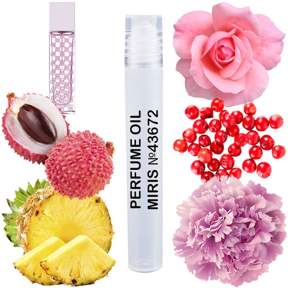 MIRIS No. 43672, Inspired by Envy Me, Long-Lasting Perfume Oil for Women Roll-On, Rollerball 0.34 Fl Oz / 10 ml