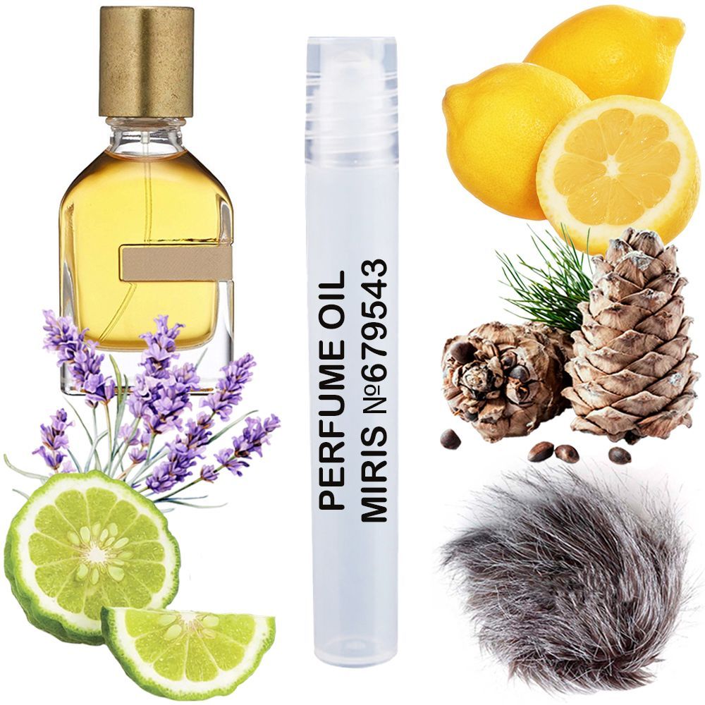 MIRIS No. 679543, Inspired by Bergamask, Long-Lasting Unisex Perfume Oil for Women & Men Roll-On, Rollerball 0.34 Fl Oz / 10 ml