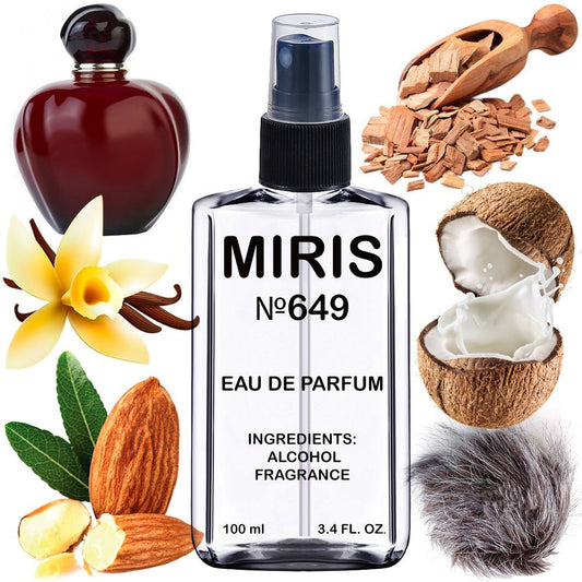 MIRIS No. 649, Inspired by Hypnotic Poiso, Long-Lasting Eau de Parfum for Women, Spray 3.4 Fl Oz / 100 ml