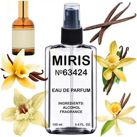 MIRIS No.63424 | Impression of Vanilla Blend | Unisex For Women and Men Eau de Parfum | 3.4 Fl Oz / 100 ml