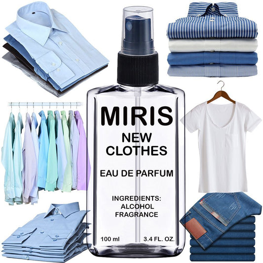 MIRIS New Clothes Unisex For Women and Men Eau de Parfum | 3.4 Fl Oz / 100 ml