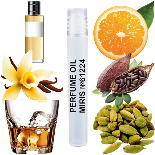 MIRIS No. 61224, Inspired by Vanilla Diorama, Long-Lasting Unisex Perfume Oil for Women & Men Roll-On, Rollerball 0.34 Fl Oz / 10 ml