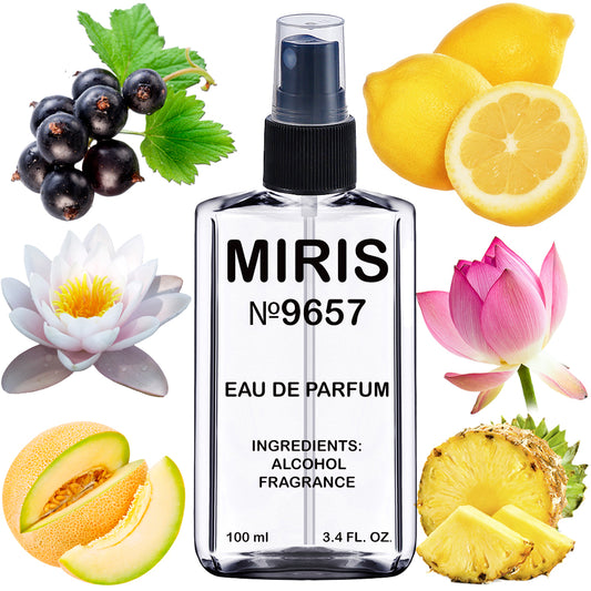 MIRIS No. 9657, Inspired by Cool Water, Long-Lasting Women Eau de Parfum, Spray 3.4 Fl Oz / 100 ml