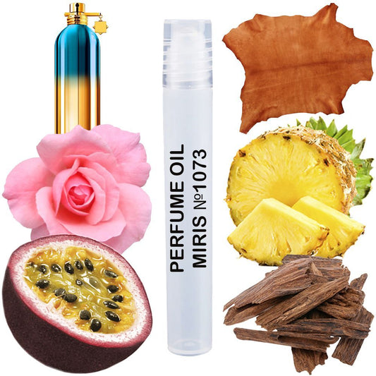 MIRIS Perfume Oil No.1073 | Impression of Tropical Wood | Unisex For Women and Men Roll-On Alcohol Free | 0.34 Fl Oz / 10 ml