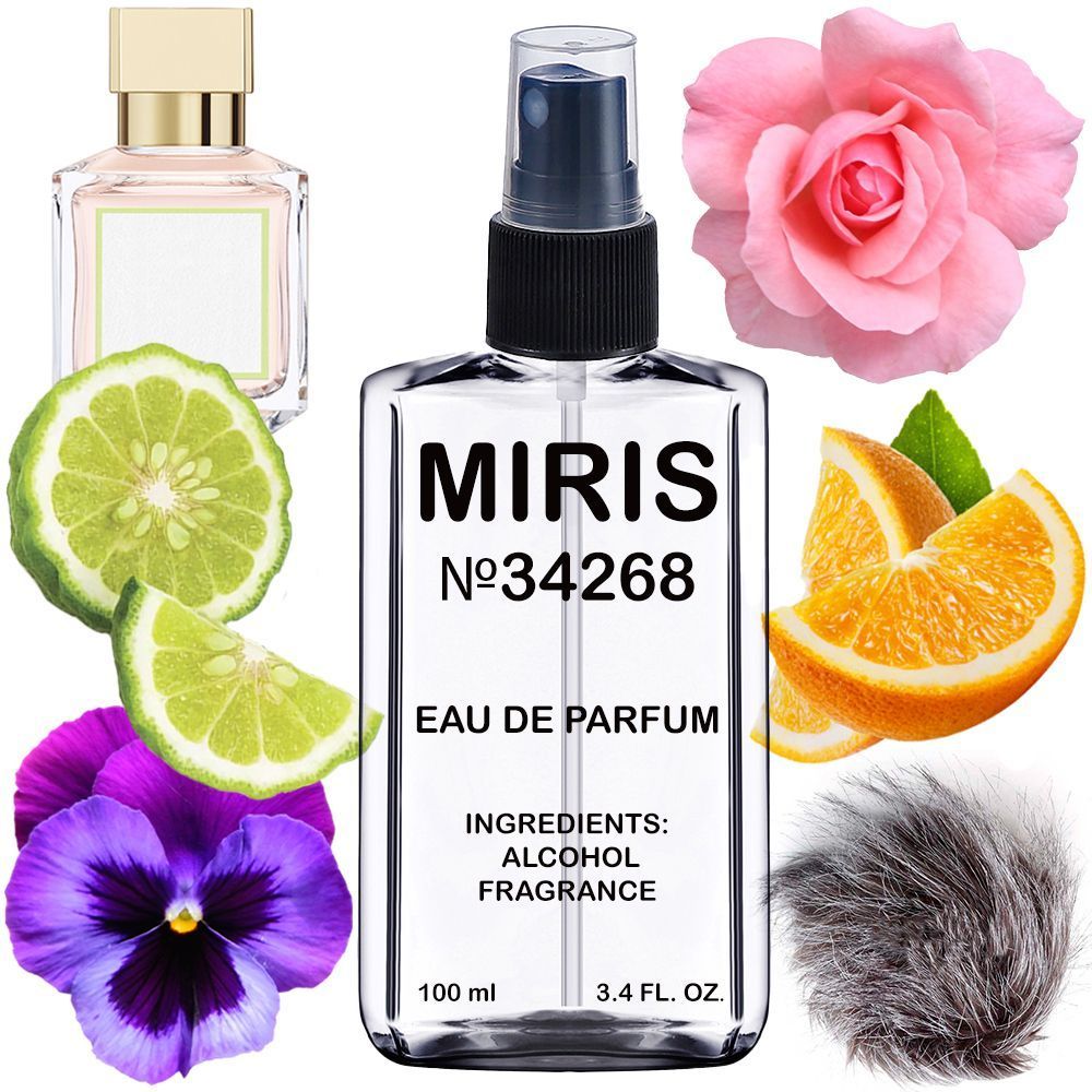 MIRIS No.34268 | Impression of A La Rose | Unisex For Women and Men Eau de Parfum | 3.4 Fl Oz / 100 ml