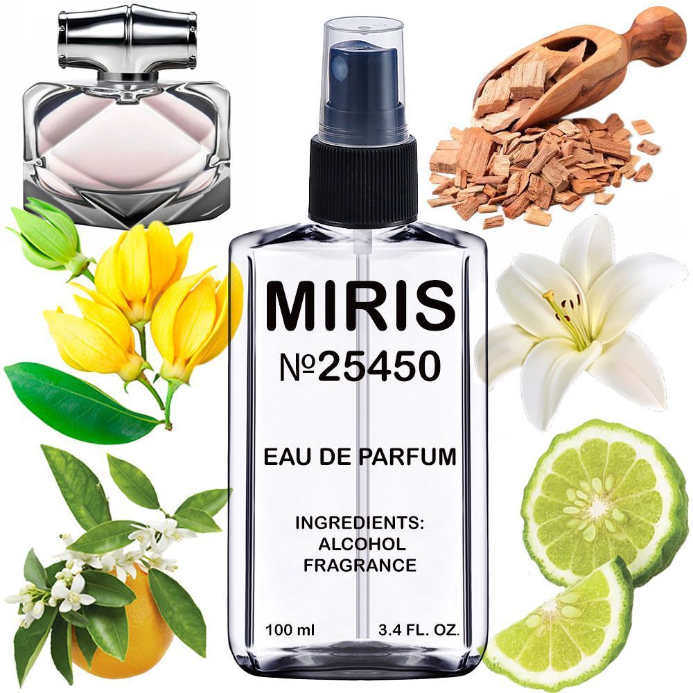 MIRIS No. 25450, Inspired by Bamboo, Long-Lasting Eau de Parfum for Women, Spray 3.4 Fl Oz / 100 ml