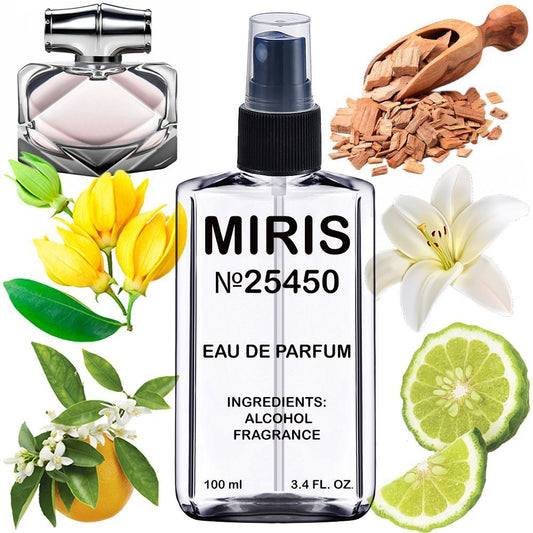 MIRIS No. 25450, Inspired by Bamboo, Long-Lasting Eau de Parfum for Women, Spray 3.4 Fl Oz / 100 ml