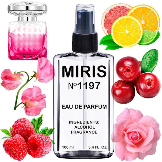 MIRIS No. 1197, Inspired by Blossom, Long-Lasting Eau de Parfum for Women, Spray 3.4 Fl Oz / 100 ml