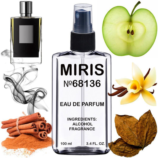 MIRIS No.68136 | Impression of Smoking Hot | Unisex For Women and Men Eau de Parfum | 3.4 Fl Oz / 100 ml