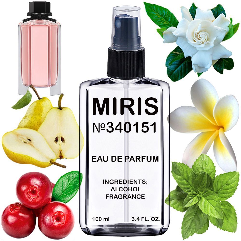 MIRIS No.340151 | Impression of Flora Gorgeous Gardenia | Women Eau de Parfum | 3.4 Fl Oz / 100 ml