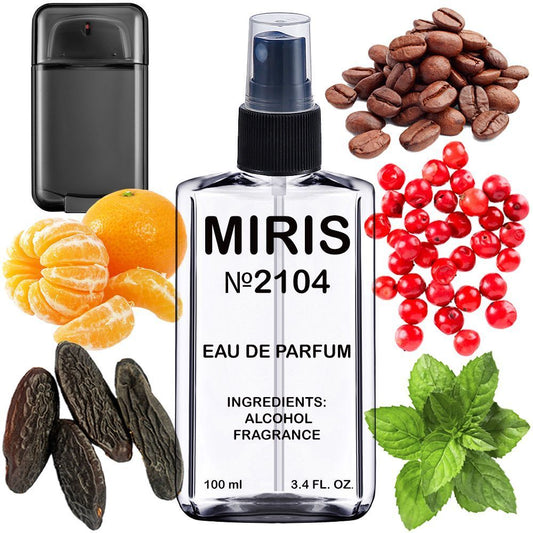MIRIS No. 2104, Inspired by Play Intense, Long-Lasting Eau de Parfum for Men, Spray 3.4 Fl Oz / 100 ml