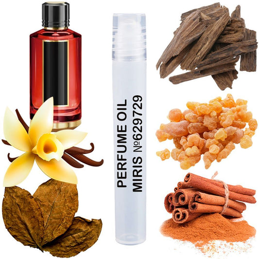 MIRIS No. 629729, Inspired by Red Tobacco, Long-Lasting Unisex Perfume Oil for Women & Men Roll-On, Rollerball 0.34 Fl Oz / 10 ml