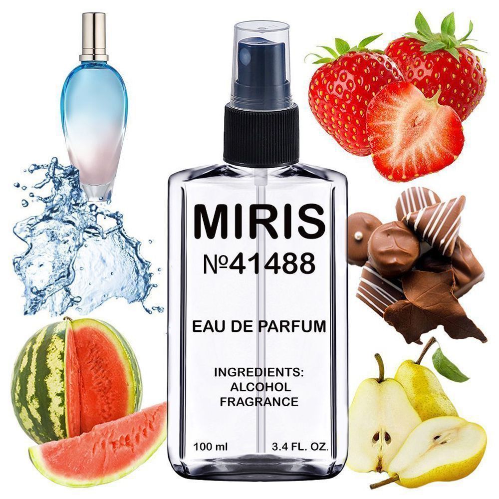 MIRIS No. 41488, Inspired by Sorbetto Rosso, Long-Lasting Eau de Parfum for Women, Spray 3.4 Fl Oz / 100 ml