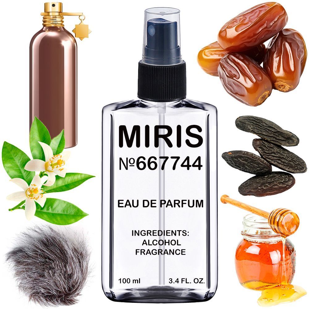 MIRIS No. 667744, Inspired by Arabians Musk, Long-Lasting Unisex Eau de Parfum for Women & Men, Spray 3.4 Fl Oz / 100 ml