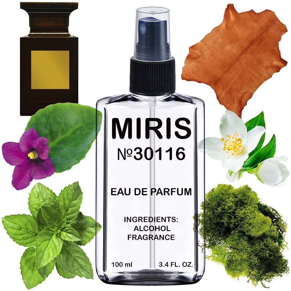 MIRIS No.30116 | Impression of Ombre Leather 16 | Unisex For Women and Men Eau de Parfum | 3.4 Fl Oz / 100 ml