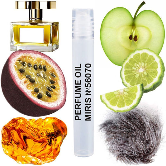 MIRIS No. 56070, Inspired by Dahab, Long-Lasting Perfume Oil for Women Roll-On, Rollerball 0.34 Fl Oz / 10 ml