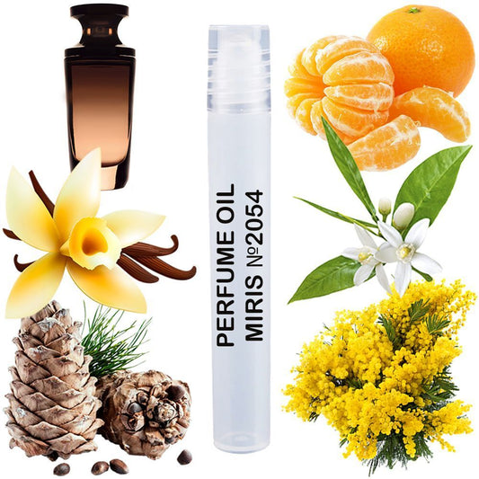MIRIS No. 2054, Inspired by Vanille Noire, Long-Lasting Perfume Oil for Women Roll-On, Rollerball 0.34 Fl Oz / 10 ml