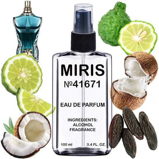 MIRIS No.41671 | Impression of Le Beau | Men Eau de Parfum | 3.4 Fl Oz / 100 ml