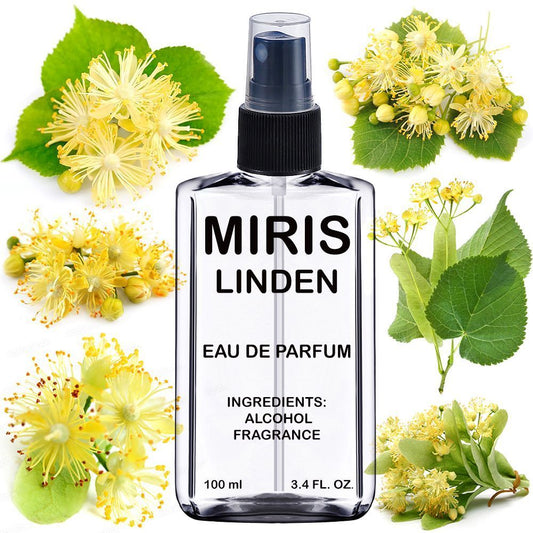 MIRIS Linden, Long-Lasting Eau de Parfum Unisex for Women and Men, Spray 3.4 Fl Oz / 100 ml