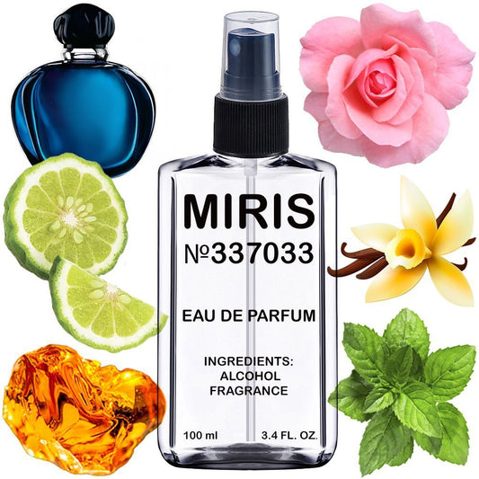 MIRIS No.337033 | Impression of Midnight Poison | Women Eau de Parfum | 3.4 Fl Oz / 100 ml