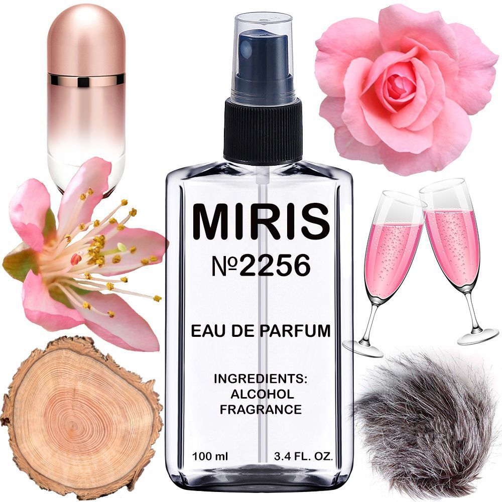 MIRIS No.2256 | Impression of 212 VIP Rose | Women Eau de Parfum | 3.4 Fl Oz / 100 ml