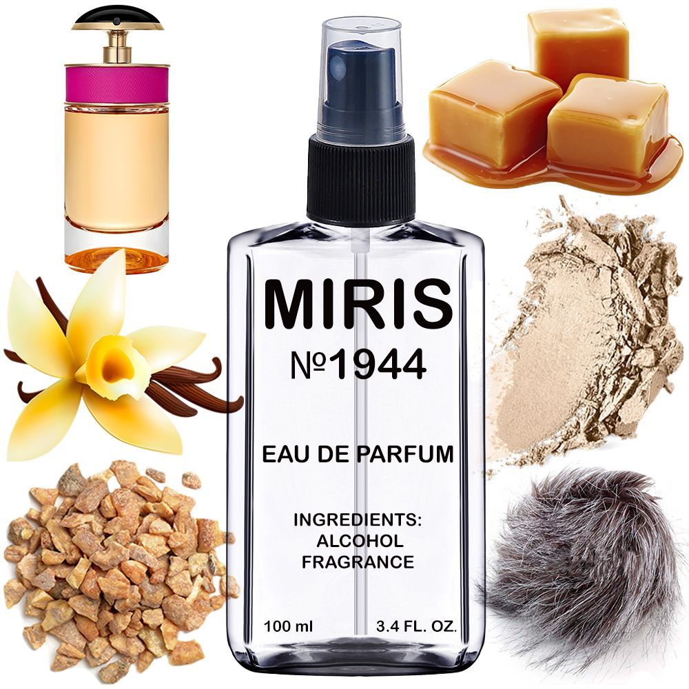 MIRIS No. 1944, Inspired by Candy, Long-Lasting Eau de Parfum for Women, Spray 3.4 Fl Oz / 100 ml