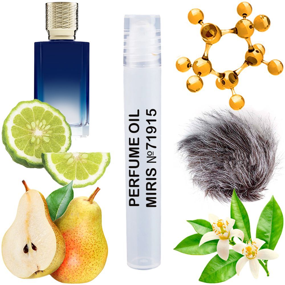 MIRIS No. 71915, Inspired by Blue Talisman, Long-Lasting Unisex Perfume Oil for Women & Men Roll-On, Rollerball 0.34 Fl Oz / 10 ml