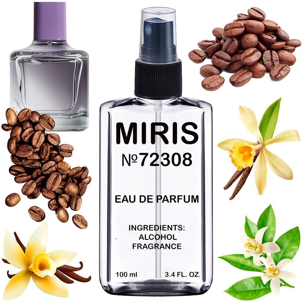 MIRIS No. 72308, Inspired by Gardenia, Long-Lasting Eau de Parfum for Women, Spray 3.4 Fl Oz / 100 ml