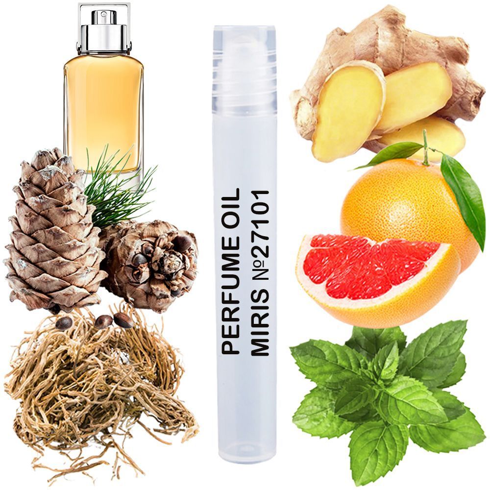 MIRIS No. 27101, Inspired by Horizon, Long-Lasting Perfume Oil for Men Roll-On, Rollerball 0.34 Fl Oz / 10 ml