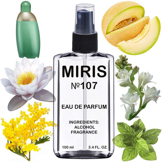 MIRIS No. 107, Inspired by Eden, Long-Lasting Eau de Parfum for Women, Spray 3.4 Fl Oz / 100 ml