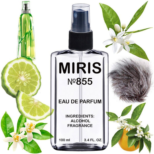 MIRIS No.855 | Impression of T. M. Cologne | Unisex For Women and Men Eau de Parfum | 3.4 Fl Oz / 100 ml