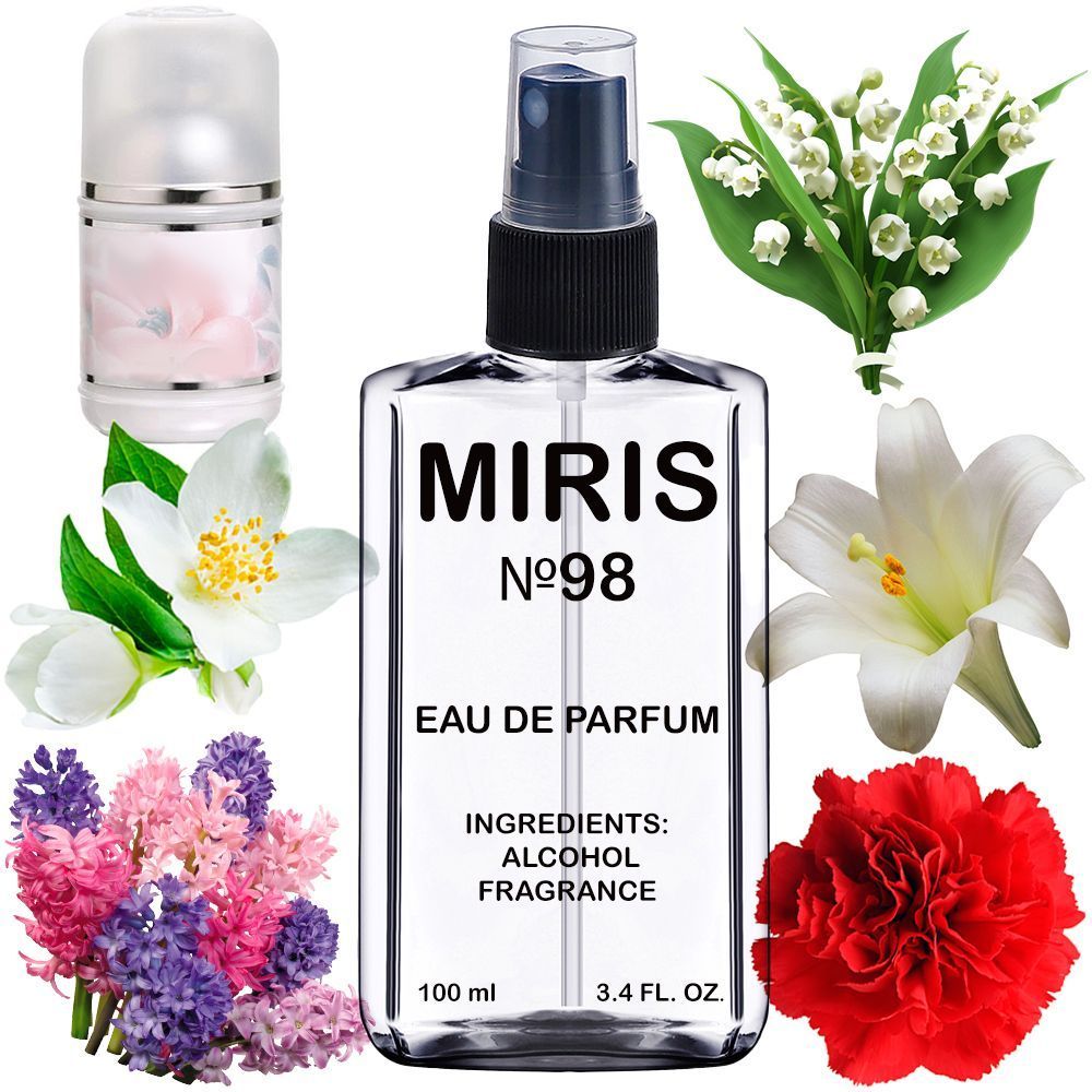 MIRIS No. 98, Inspired by Anais Anais, Long-Lasting Eau de Parfum for Women, Spray 3.4 Fl Oz / 100 ml