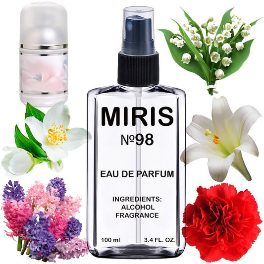 MIRIS No. 98, Inspired by Anais Anais, Long-Lasting Eau de Parfum for Women, Spray 3.4 Fl Oz / 100 ml