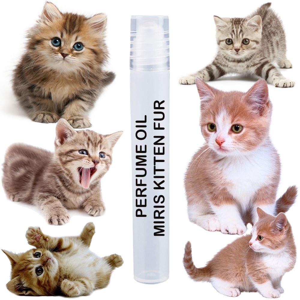 MIRIS Perfume Oil Kitten Fur Unisex For Women and Men | Roll-On Alcohol Free | 0.34 Fl Oz / 10 ml