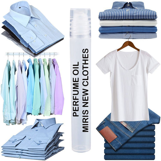 MIRIS New Clothes, Long-Lasting Unisex Perfume Oil for Women & Men Roll-On, Rollerball 0.34 Fl Oz / 10 ml