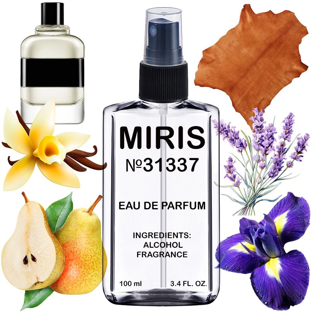 MIRIS No.31337 | Impression of Gentlemen 2017 | Men Eau de Parfum | 3.4 Fl Oz / 100 ml