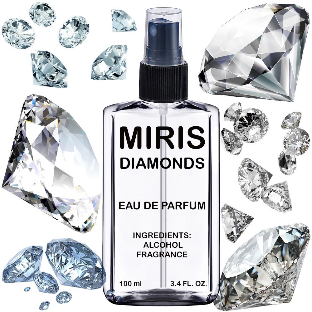 MIRIS Diamonds Unisex For Women and Men Eau de Parfum | 3.4 Fl Oz