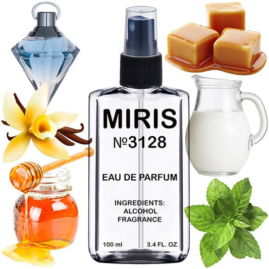 MIRIS No. 3128, Inspired by Wish, Long-Lasting Eau de Parfum for Women, Spray 3.4 Fl Oz / 100 ml
