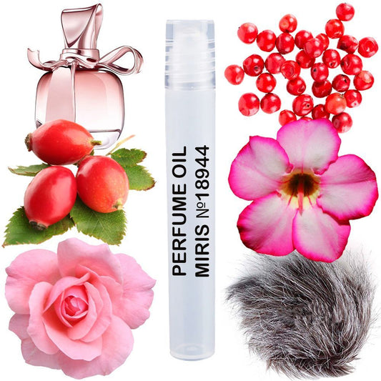 MIRIS No. 18944, Inspired by Mademoiselle Ricci, Long-Lasting Perfume Oil for Women Roll-On, Rollerball 0.34 Fl Oz / 10 ml