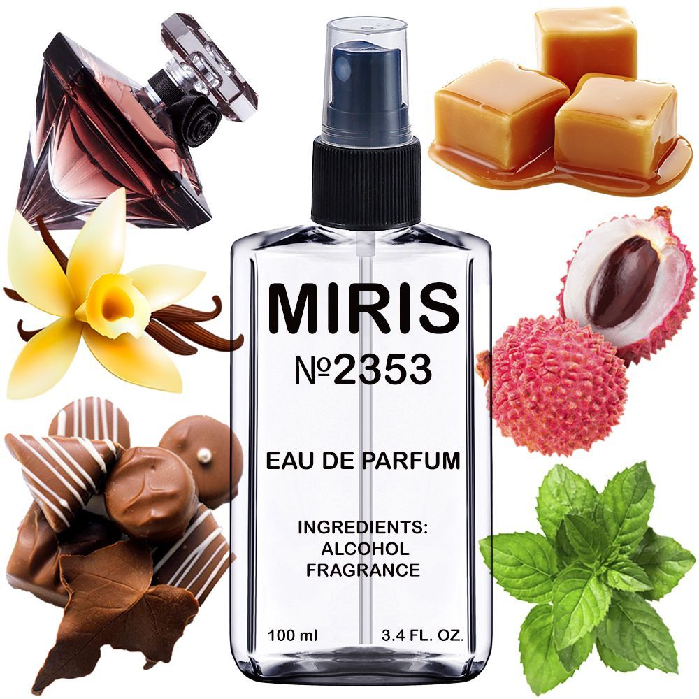 MIRIS No. 2353, Inspired by Tresor La Nuit Parfum, Long-Lasting Eau de Parfum for Women, Spray 3.4 Fl Oz / 100 ml
