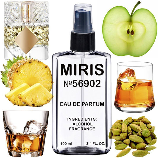 MIRIS No.56902 | Impression of Apple Brandy on the Rocks | Unisex For Women and Men Eau de Parfum | 3.4 Fl Oz / 100 ml