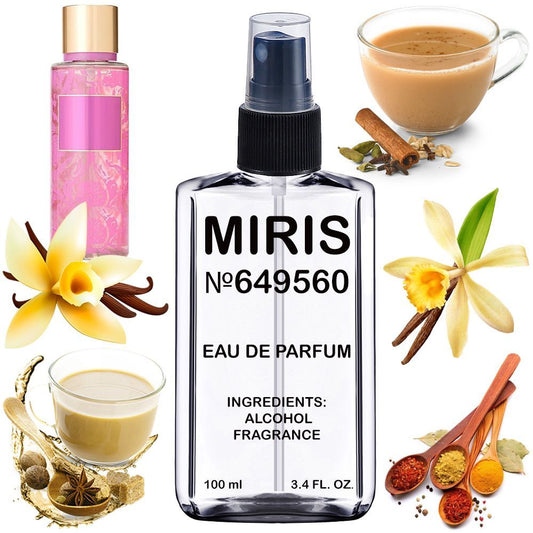 MIRIS No. 649560, Inspired by Spiced Vanilla, Long-Lasting Eau de Parfum for Women, Spray 3.4 Fl Oz / 100 ml