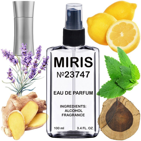 MIRIS No. 23747, Inspired by Code Ice, Long-Lasting Eau de Parfum for Men, Spray 3.4 Fl Oz / 100 ml