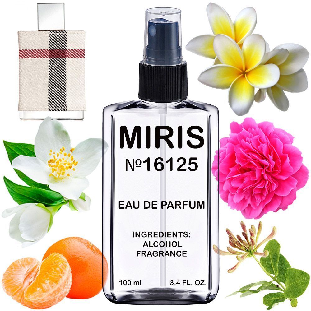 MIRIS No. 16125, Inspired by London, Long-Lasting Eau de Parfum for Women, Spray 3.4 Fl Oz / 100 ml