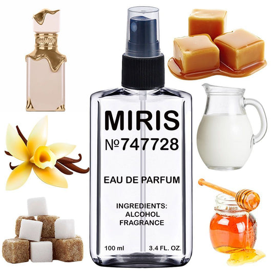 MIRIS No. 747728, Inspired by Eclaire, Long-Lasting Eau de Parfum for Women, Spray 3.4 Fl Oz / 100 ml