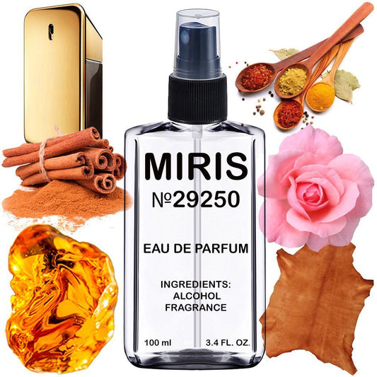 MIRIS No.29250 | Impression of 1 Million | Men Eau de Parfum | 3.4 Fl Oz / 100 ml